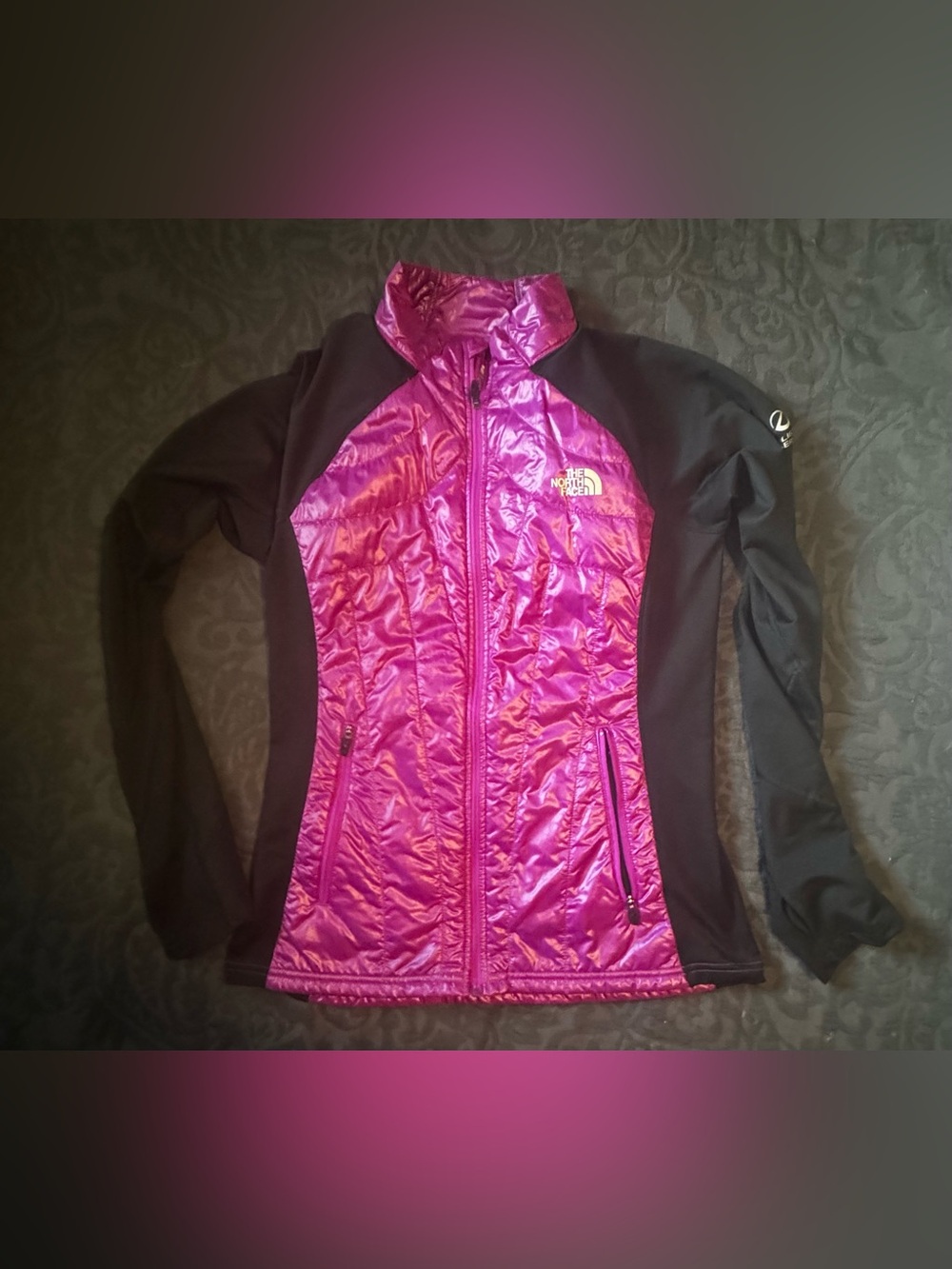 The North Face Flight Series Purple & Black Jacket Thumbholes Women’s Medium